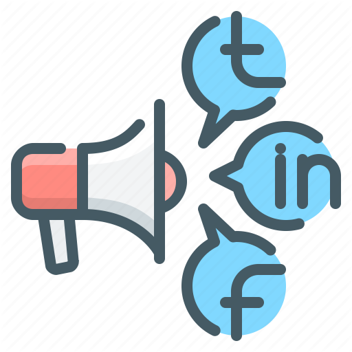 512x512 Advertising, Marketing, Media, Mouthpiece, Social, Social Media Icon