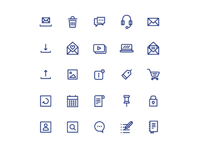 400x300 Social Media Icons Set