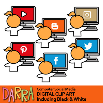 350x350 Social Media Clipart