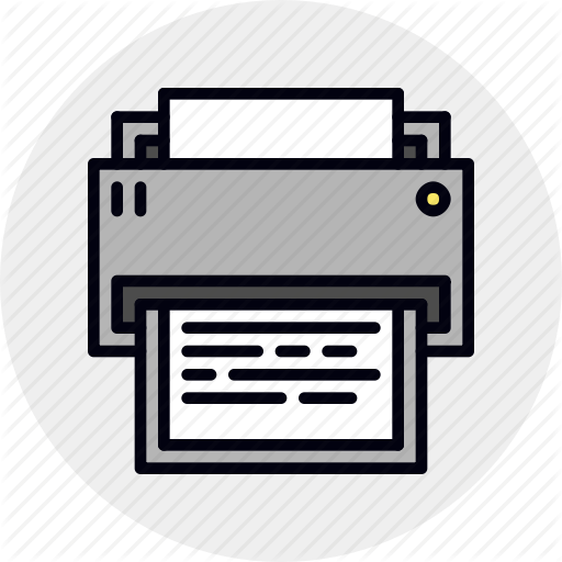 512x512 Digital, Printer, Printing Icon