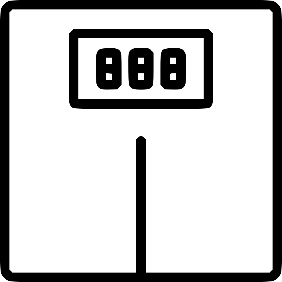 980x980 Digital Scale Png Icon Free Download