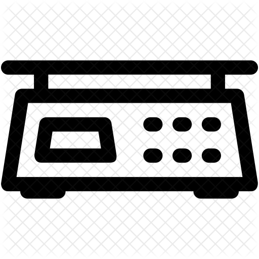 512x512 Kitchen Scale Icon Of Line Style