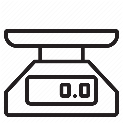 512x512 Cooking, Digital, Food, Home, Kitchen, Scale Icon