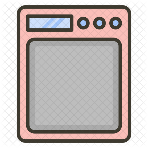 512x512 Digital Scale Icon Of Colored Outline Style