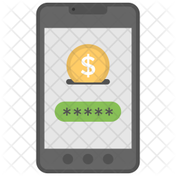 256x256 Digital Wallet Icon Of Flat Style