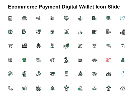 560x420 Ecommerce Payment Digital Wallet Icon Slide Technology Ppt
