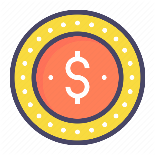 512x512 Coin, Dime, Dollar, Penny Icon