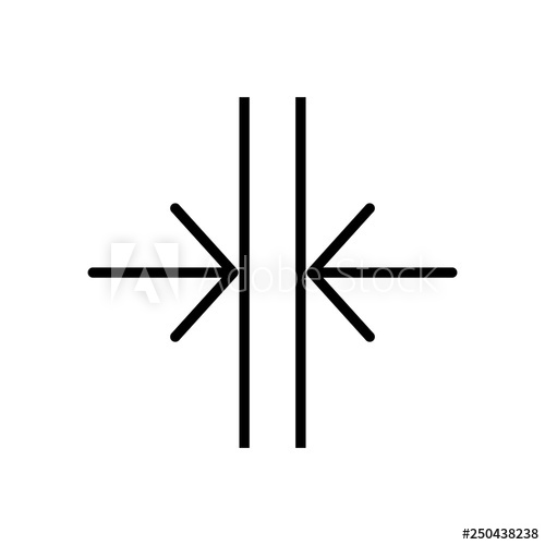 500x500 Height And Width Area Or Size,thickness Dimension Icon, Logo