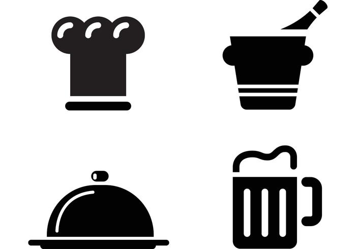 Restaurant Icon Vectors 700x490 Restaurant Icon Vectors