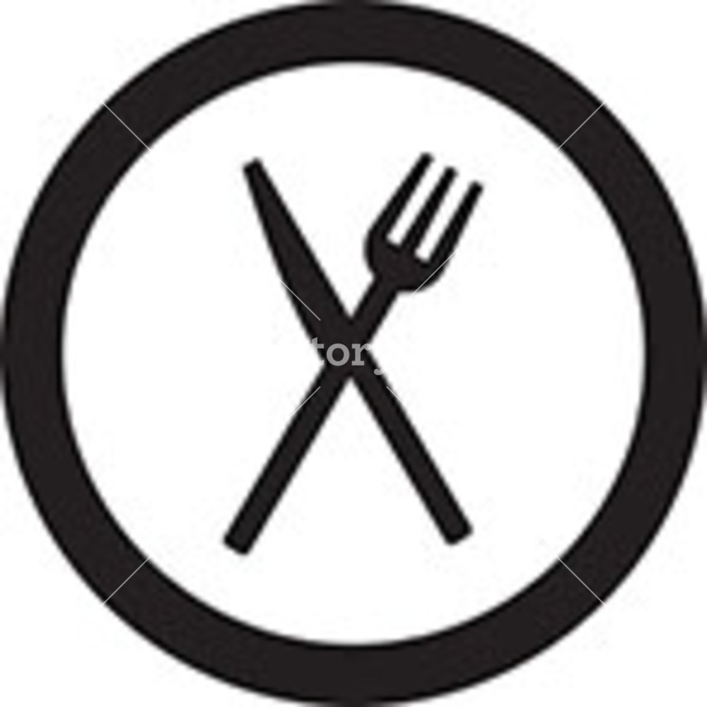 1000x1000 Dining Icon Royalty Free Stock Image
