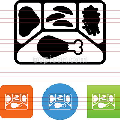 400x399 Tv Dinner Icon