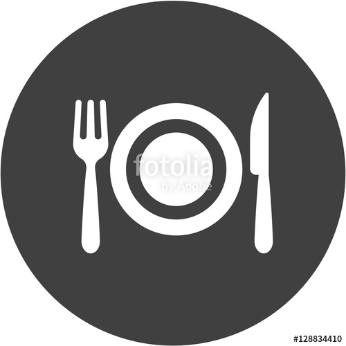 500x500 Dinner Icon Stock Image And Royalty Free Vector On Fotolia
