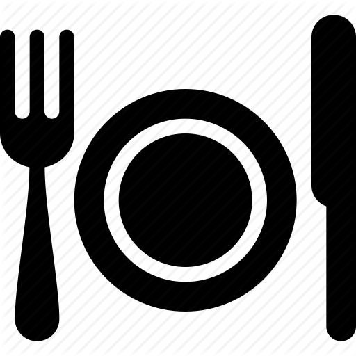 512x512 Dinner, Food, Lunch, Meal, Plate, Restaurant Icon