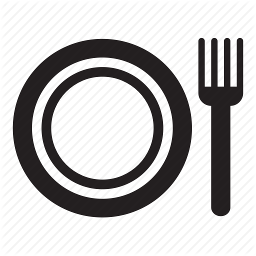 512x512 Dinner, Plate Icon