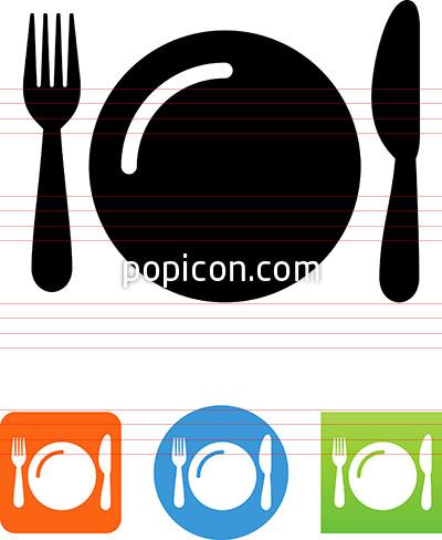 400x488 Dinner Plate Icon