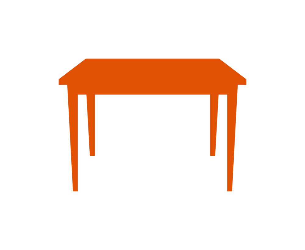 1000x820 Dining Table Icon Png