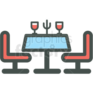 300x300 Dinner Table Vector Icon Clipart Royalty Free Gif, Png