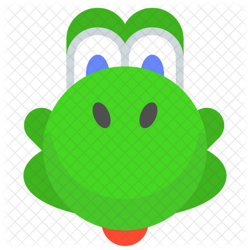 512x512 Dino Icon Of Flat Style