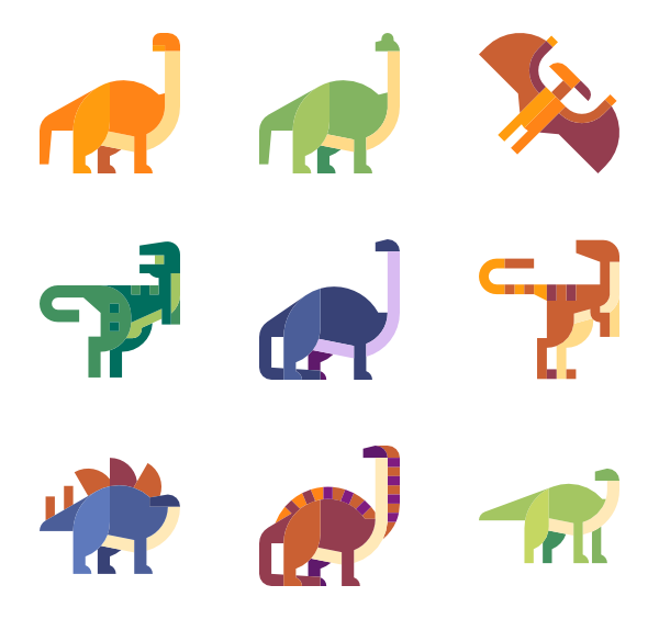 600x564 Dinosaur Icon Packs
