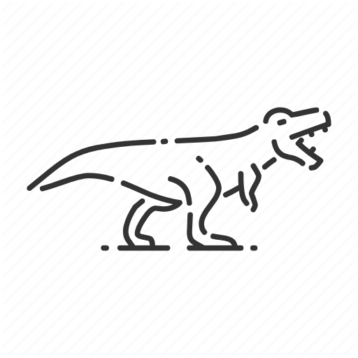 512x512 Animal, Dinosaur, T Rex, Tyrannosaurus Icon