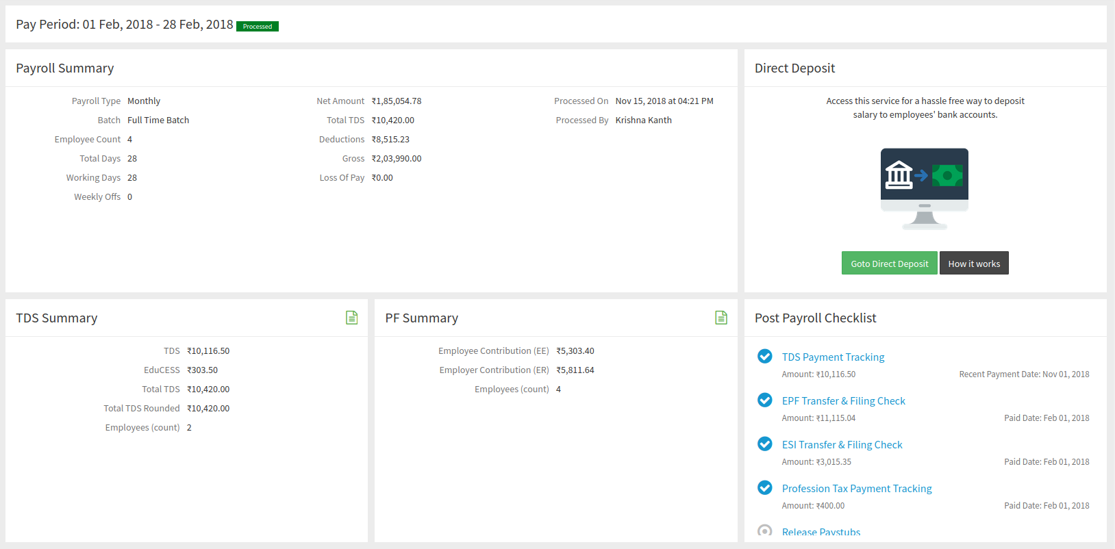 1628x802 Bank Direct Deposits Payroll Management System India Sumopayroll