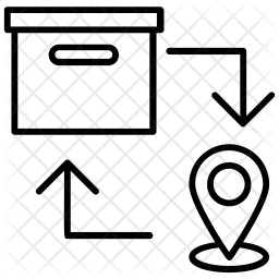 256x256 Direct Delivery Icon Of Line Style