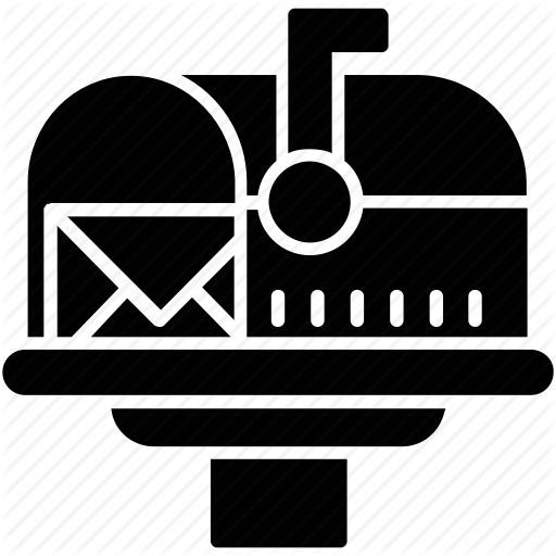 512x512 Delivery Mailbox, Direct Mail, Mailbox, Newsletter Signup, Postal