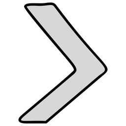 256x256 Direction Arrow Icon Of Doodle Style