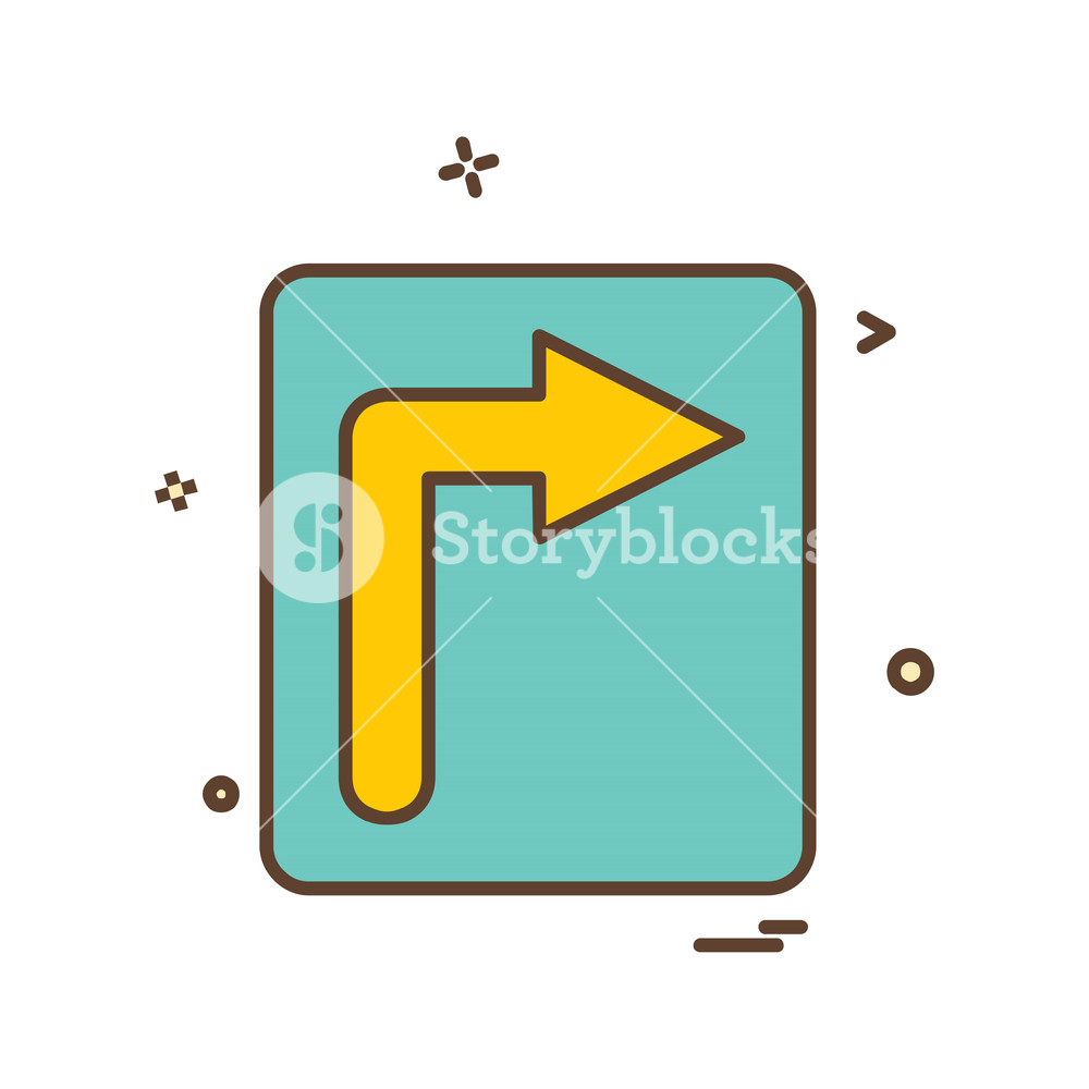 1000x1000 Direction Arrow Icon Design Vector Royalty Free Stock Image