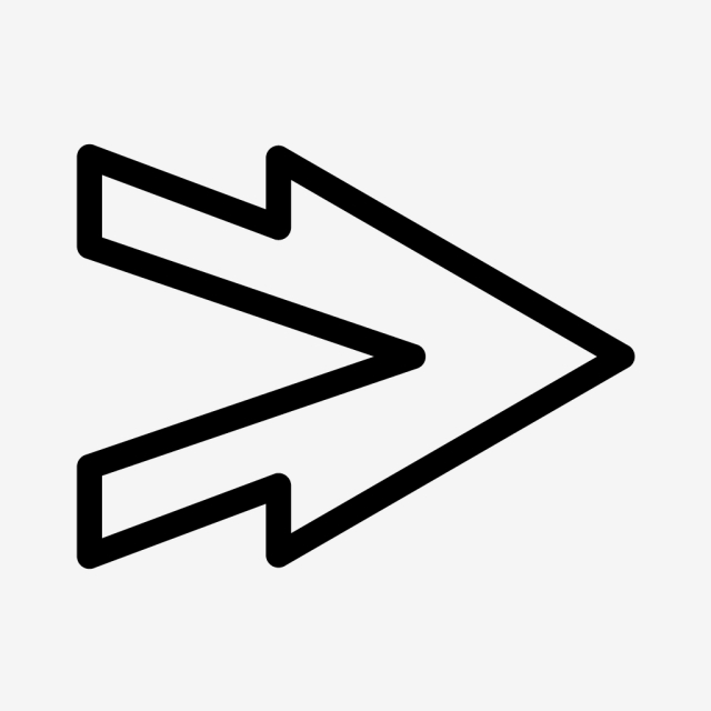 640x640 Right Direction Arrow Icon, Arrow, Icon, Arrows Png And Vector