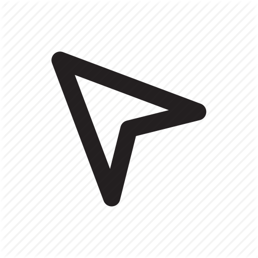 512x512 Arrow, Direction, Location, Map, Navigation Icon