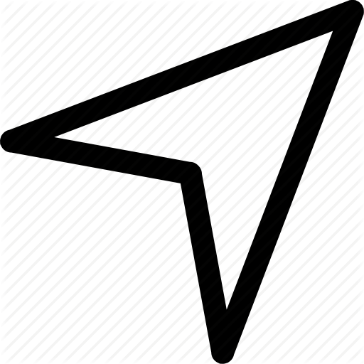 512x512 Direction, Gps, Interface, Map Icon