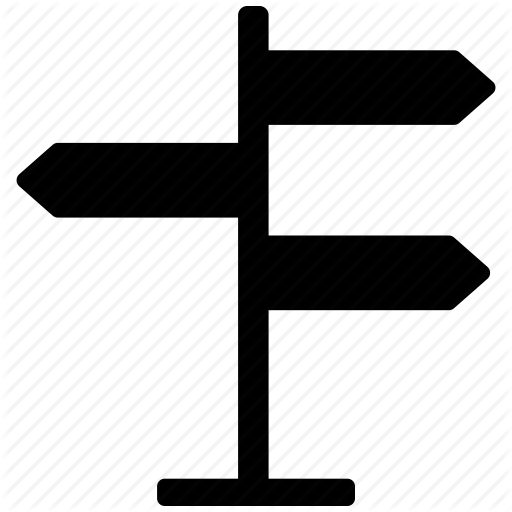 512x512 Direction Sign, Indication Sign, Road Sign Icon Icon