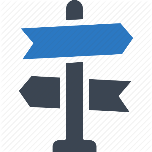 512x512 Direction Sign, Indication Sign, Road Sign Icon