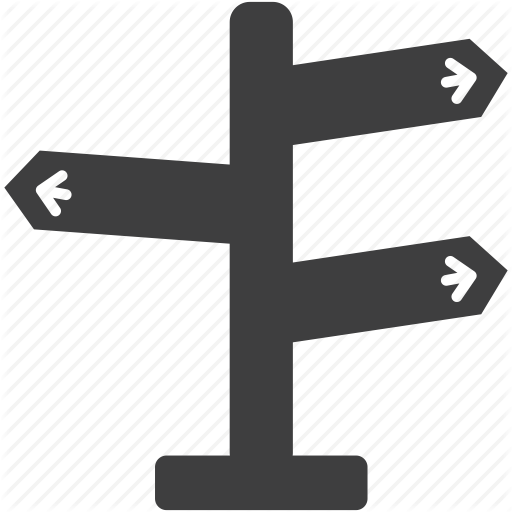 512x512 Arrows, Decision, Direction, Direction Sign, Navigation, Road Sign