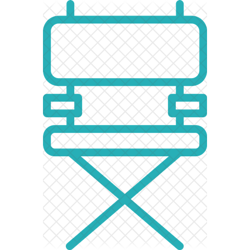 512x512 Director Chair Icon Of Line Style