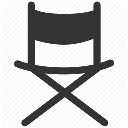 512x512 Chair, Director, Director Chair, Field Chair, Folding Chair