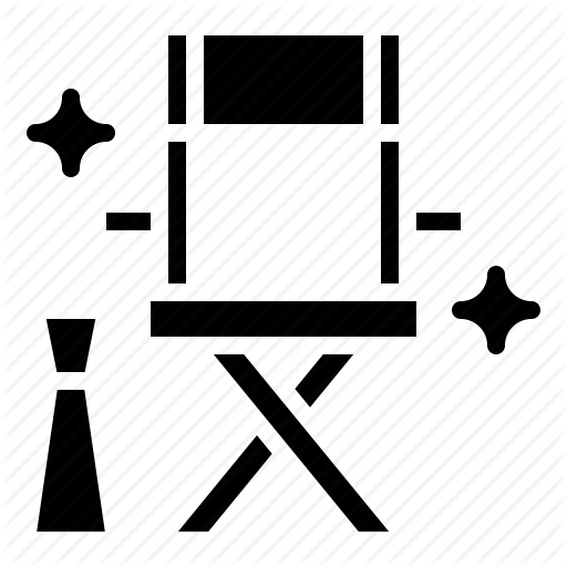 512x512 Chair, Director, Seat Icon