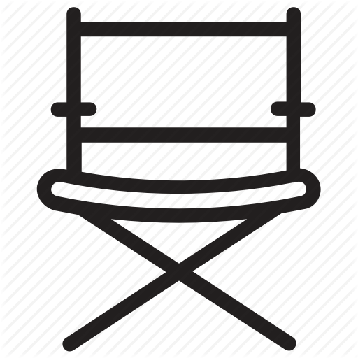 512x512 Cinema Chair, Director Seat, Furniture, Movie Director Seat