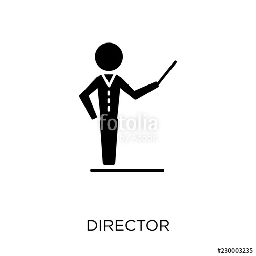 500x500 Director Icon Director Symbol Design From Professions Collection