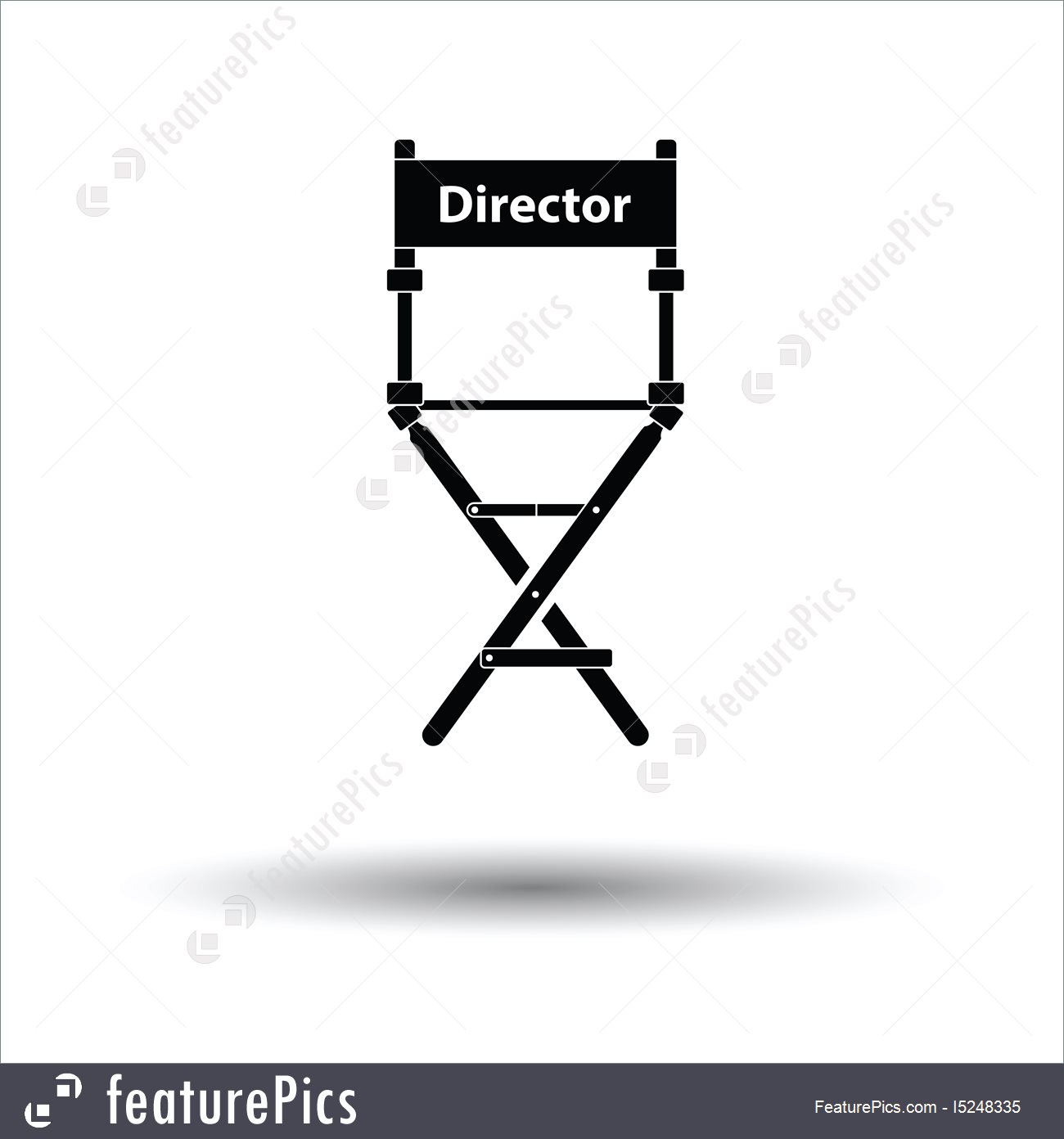 1300x1392 Emblems And Symbols Director Chair Icon