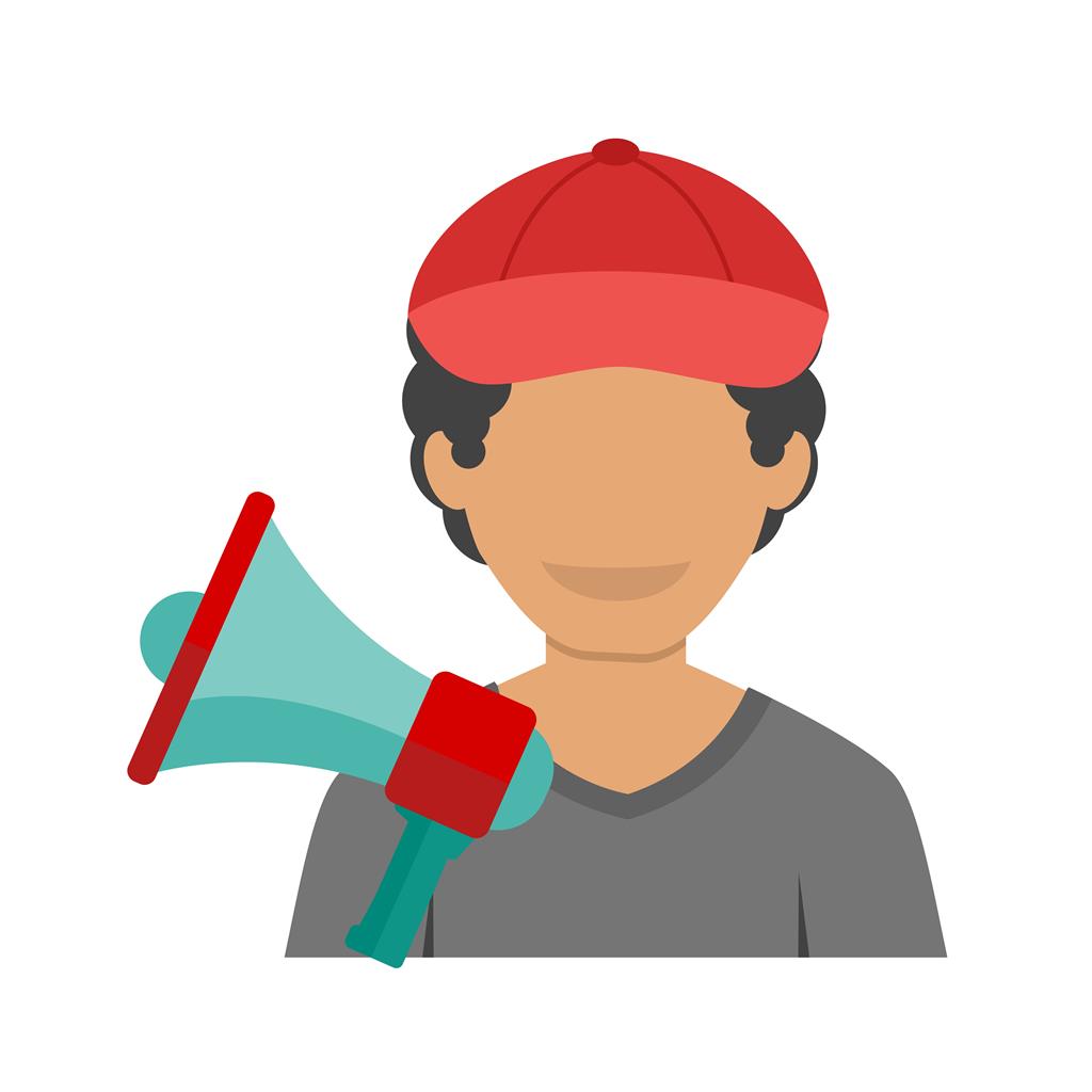 1024x1024 Movie Director Flat Multicolor Icon