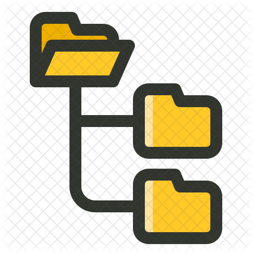 512x512 Directory Icon Of Colored Outline Style