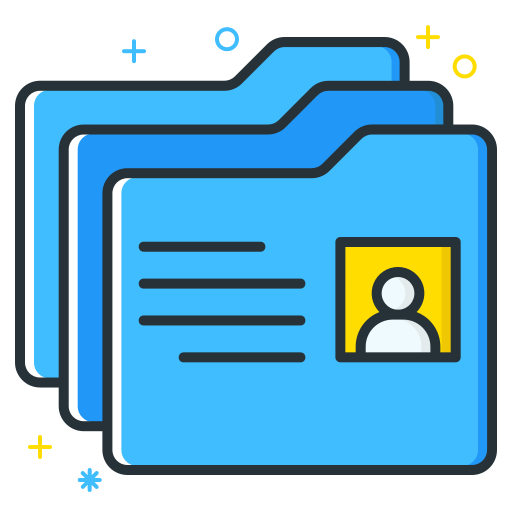 512x512 Folder, Folders, Archive, Directory Icon Free Of Free Job Seeker