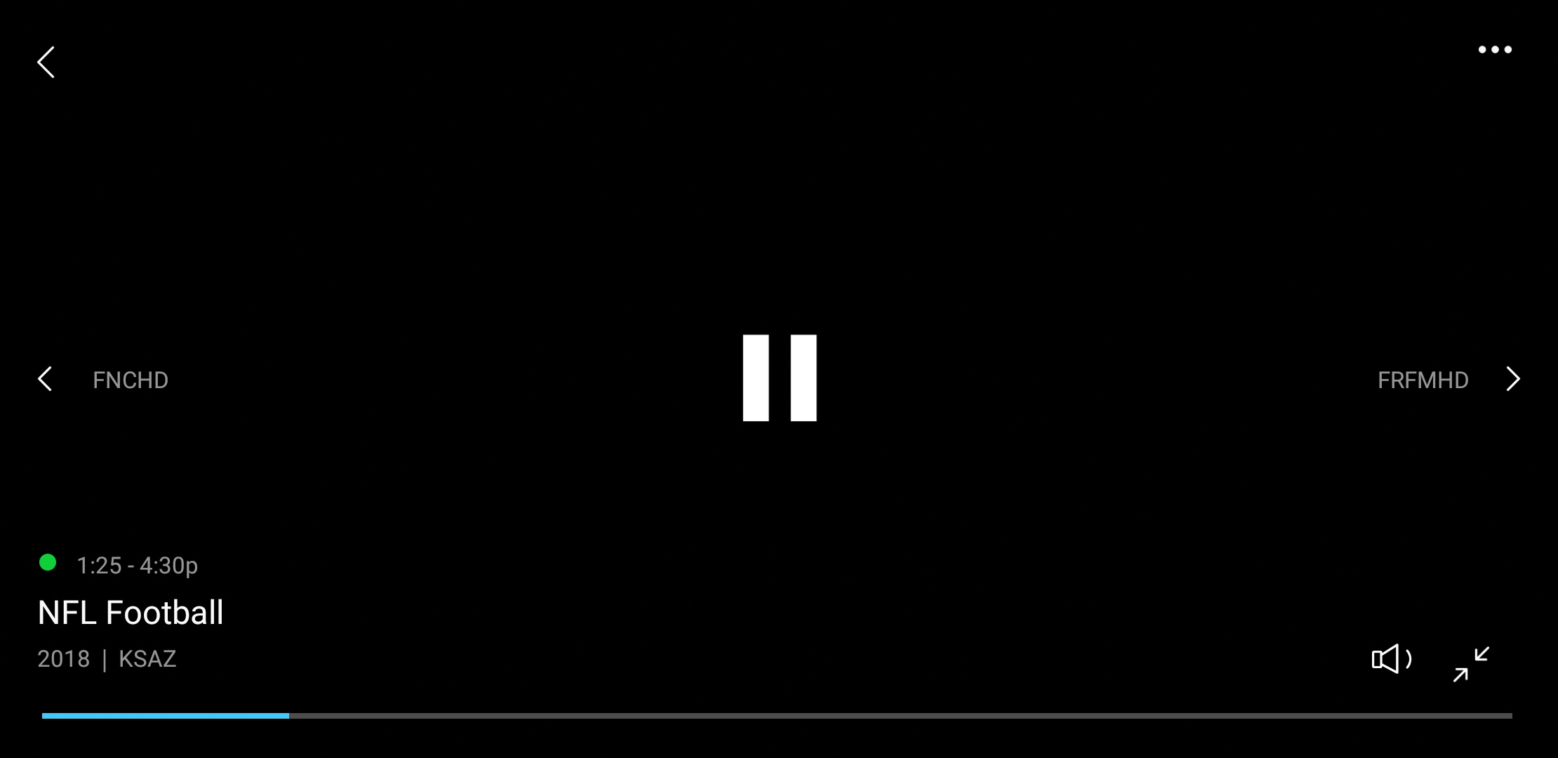 2220x1080 Is There Any Way To Hide This Pause Icon When Watching On Normal