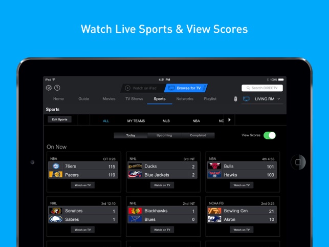 643x482 Directv App For Ipad On The App Store
