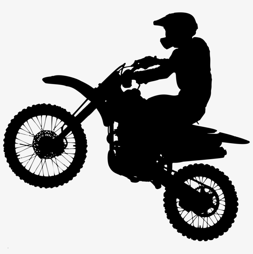 820x822 Dirt Bike Silhouette Icons Png