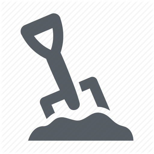 512x512 Dirt, Equipment, Garden, Shovel, Tool, Work Icon