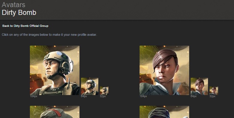 783x396 Dirty Bomb On Twitter Lookin For A Cool Icon On Steam We Got