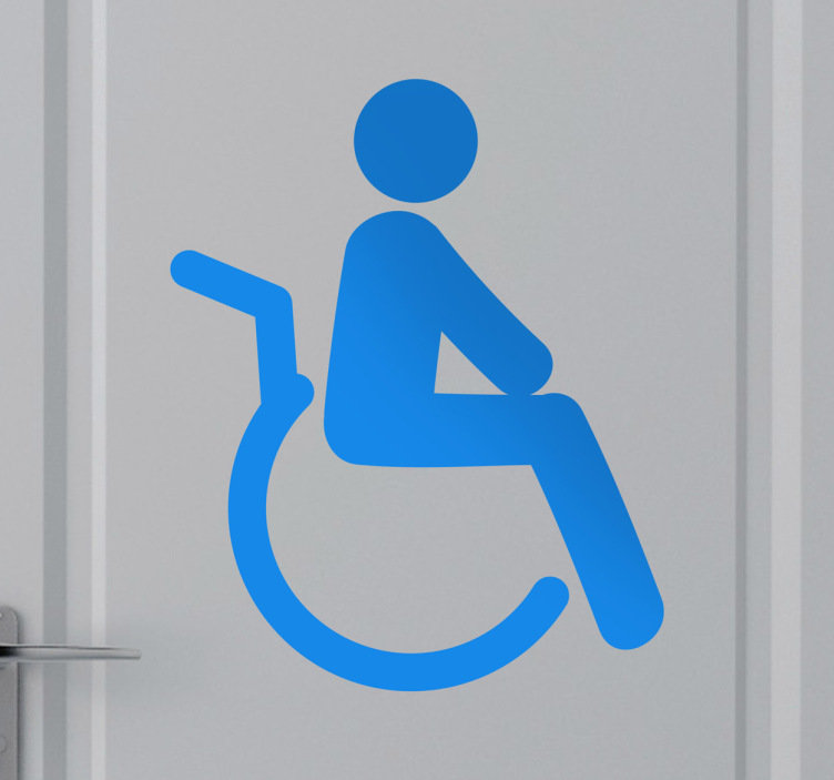 752x703 Disabled Icon Sticker